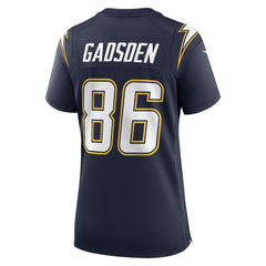 Oronde Gadsden  Women's Alternate 2 Super Chargers Game Jersey - Los Angeles Chargers Jerseys