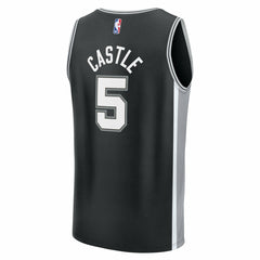 Fanatics Stephon Castle San Antonio Spurs Fast Break Replica Jersey