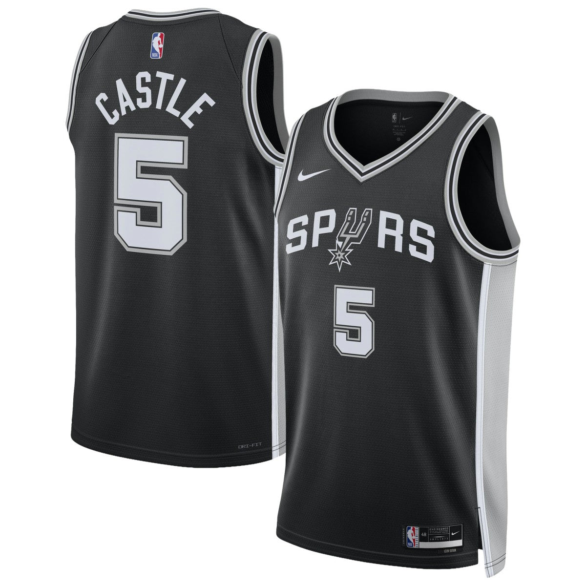 Nike Stephon Castle San Antonio Spurs Unisex Swingman Jersey