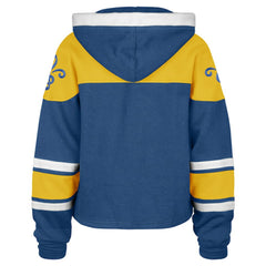 NHL St. Louis Blues '47 Women's Cropped Lacer Hoodie