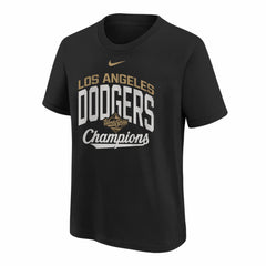 Black Los Angeles Dodgers Nike Youth 2026 Gold Collection Legacy Earned T-Shirt