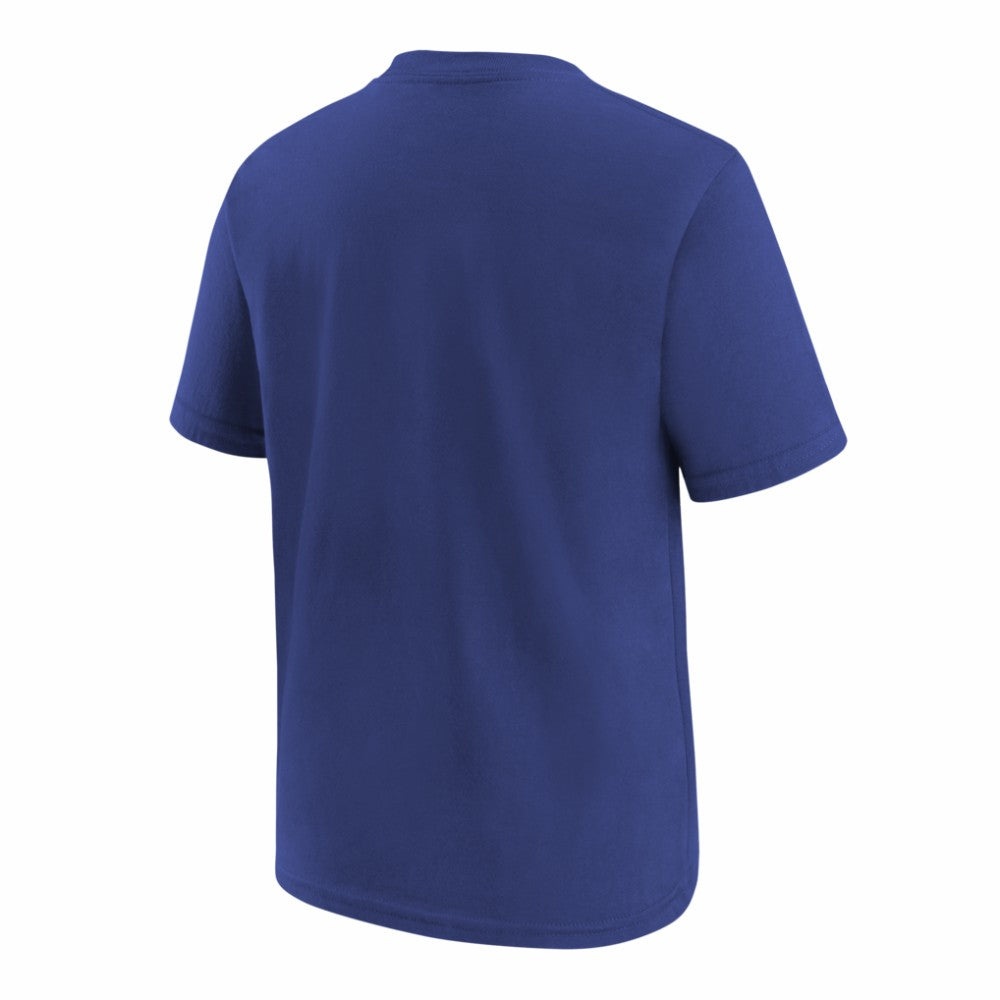Royal Los Angeles Dodgers Nike Youth 2026 Gold Collection Wordmark T-Shirt