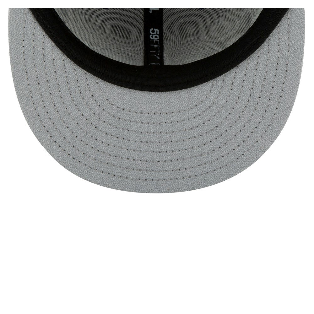 Black Los Angeles Dodgers New Era 2024/25 Back-to-Back Champions Diamond Side Patch 59FIFTY Fitted Hat