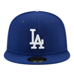 Royal Los Angeles Dodgers New Era Back-to-Back Champions Diamond Side Patch 59FIFTY Fitted Hat