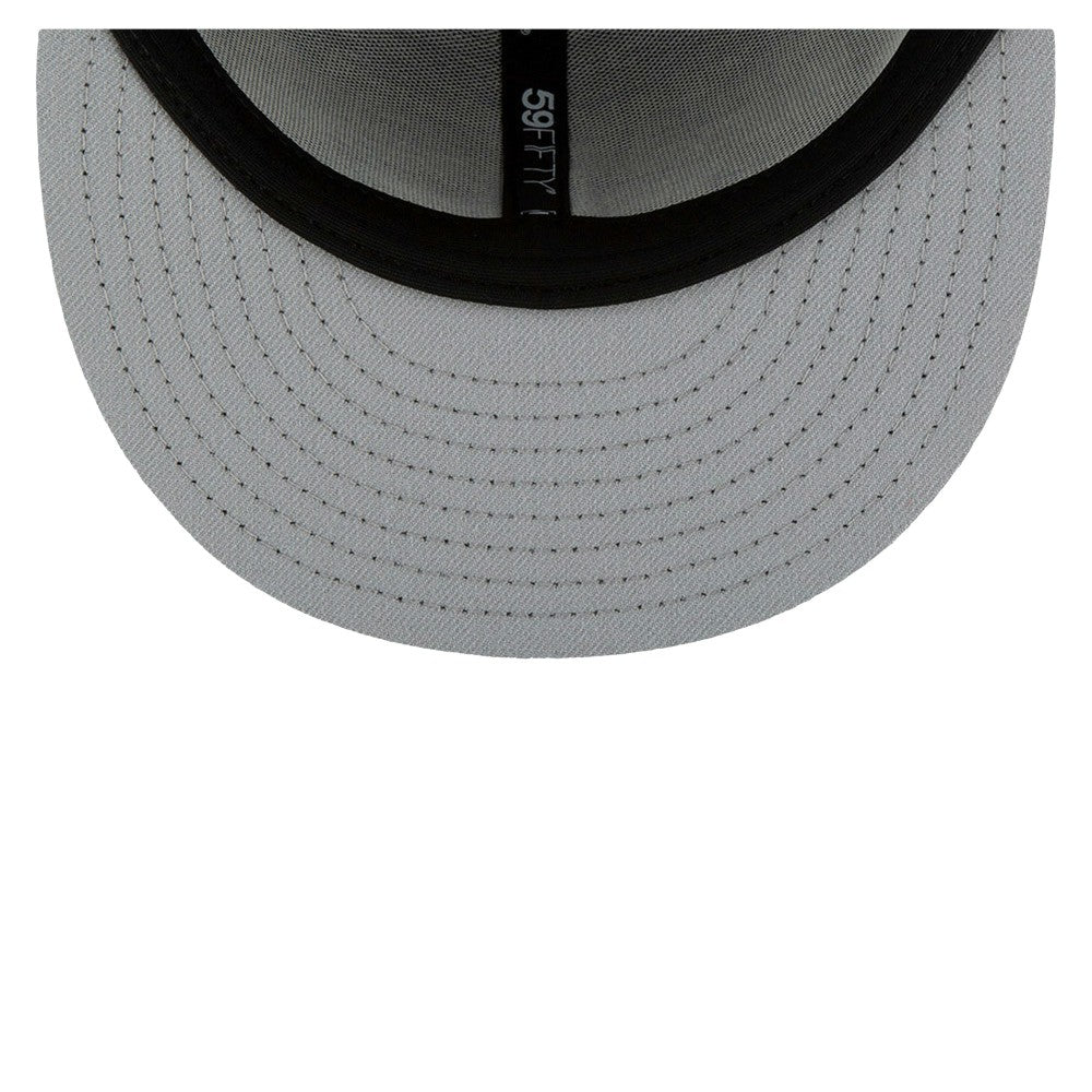 Black Los Angeles Dodgers New Era 2024/25 Back to Back Champions Circle Side Patch Fitted 59FIFTY Hat