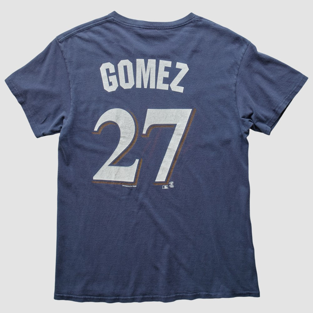 Navy Milwaukee Brewers MLB 2000s T-shirt