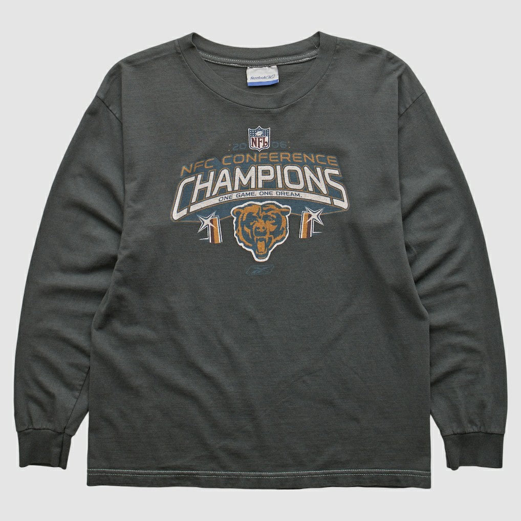Reebok 2000s Long Sleeve T-shirt - Chicago Bears T-shirts
