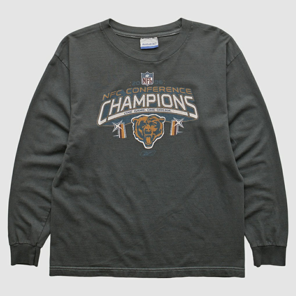 Reebok 2000s Long Sleeve T-shirt - Chicago Bears T-shirts