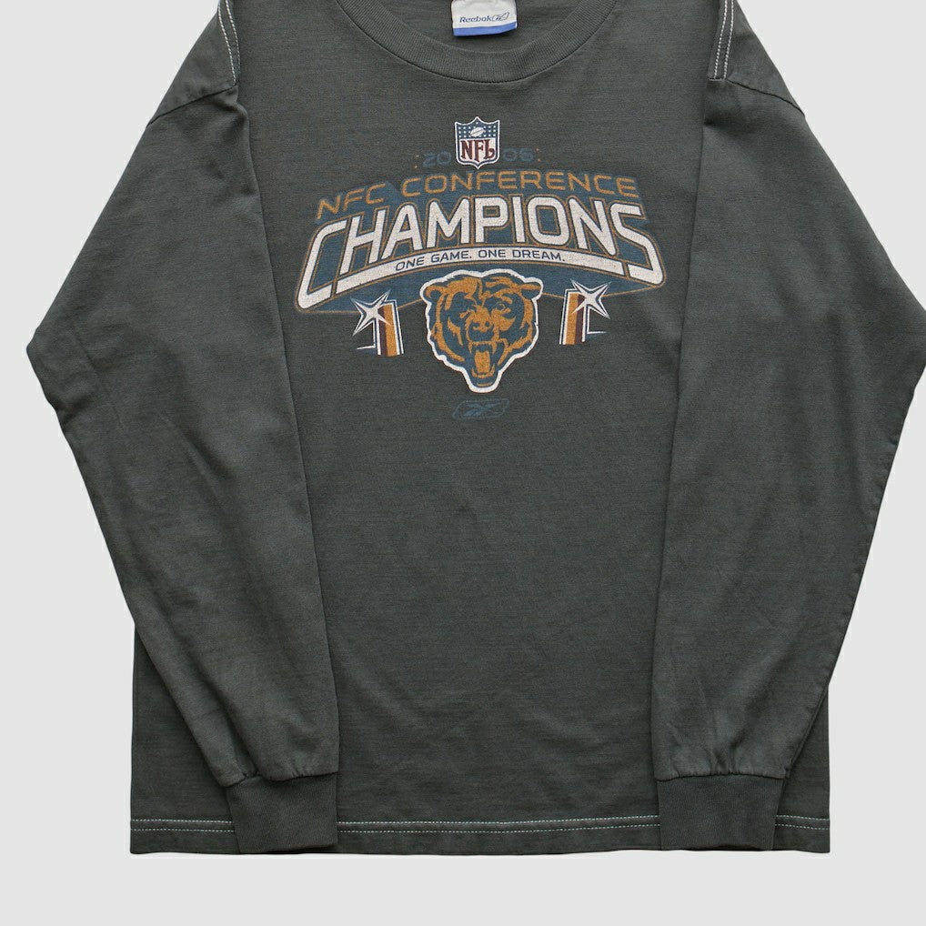 Reebok 2000s Long Sleeve T-shirt - Chicago Bears T-shirts