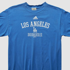 Blue Los Angeles Dodgers Adidas 2000s T-shirt
