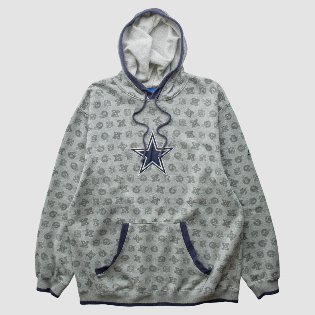 Reebok 2010s Hooded Pullover Sweatshirt - Denver Broncos Pullover