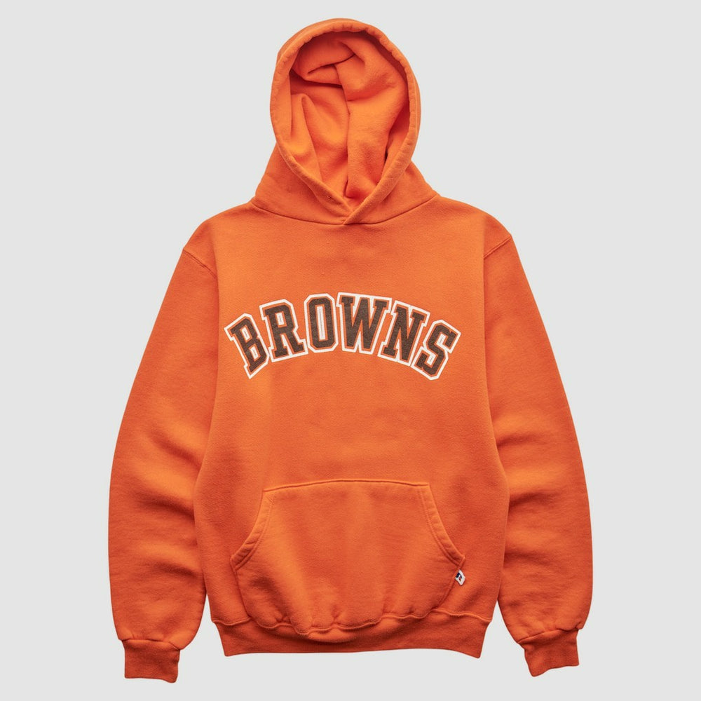 Russell 90s Hooded Pullover Sweatshirt - Cleveland Browns Pullover