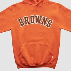 Russell 90s Hooded Pullover Sweatshirt - Cleveland Browns Pullover