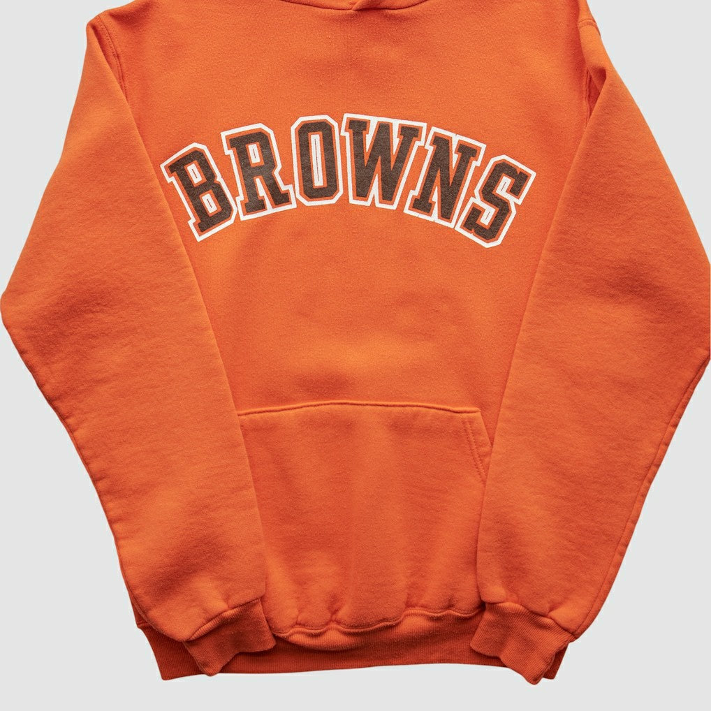 Russell 90s Hooded Pullover Sweatshirt - Cleveland Browns Pullover