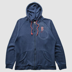 Navy Boston Red Sox Nike 2000s Hooded Full Zip Sweatshirt