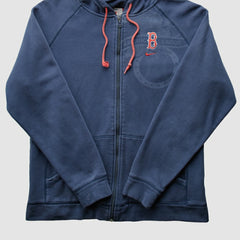 Navy Boston Red Sox Nike 2000s Hooded Full Zip Sweatshirt