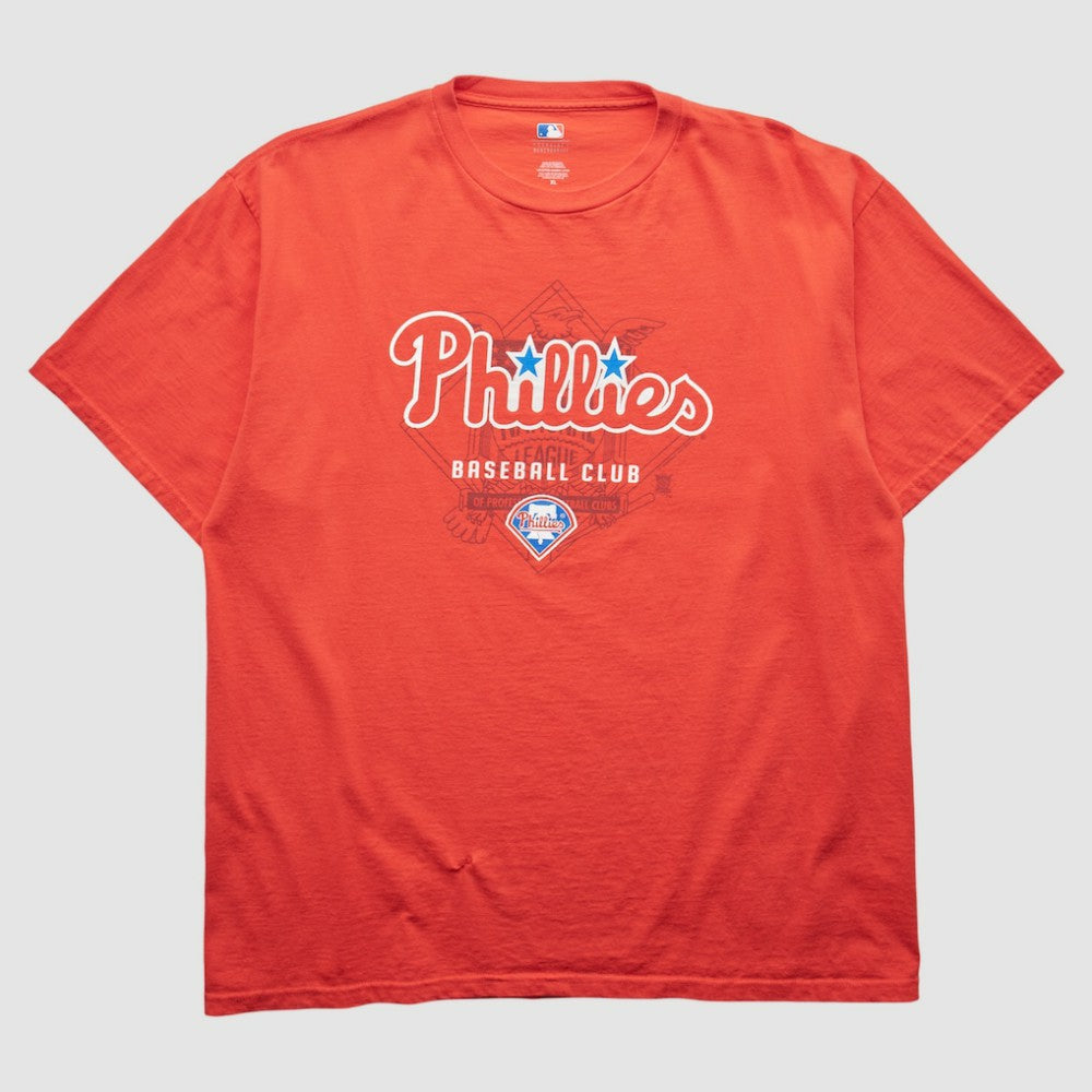 Red Philadelphia Phillies MLB 2000s T-shirt