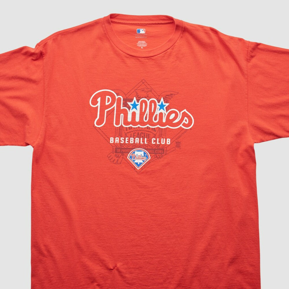 Red Philadelphia Phillies MLB 2000s T-shirt