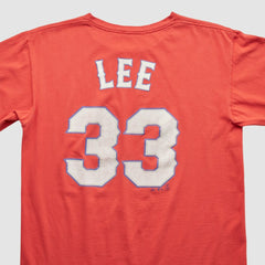 Red Texas Rangers Majestic 2010 T-shirt