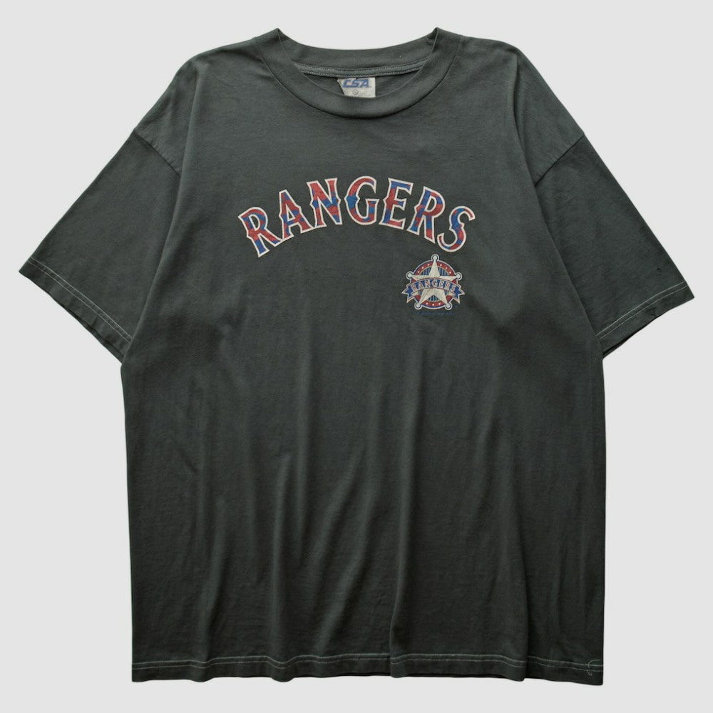 Charcoal Texas Rangers CSA 2000s T-shirt