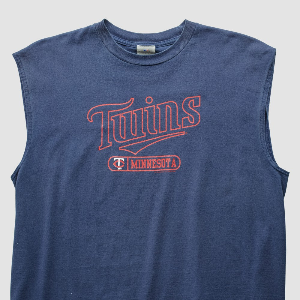 Navy Minnesota Twins MLB 2000s Tank