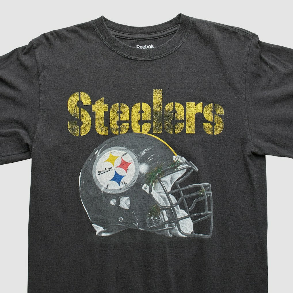 Reebok 2010s Long Sleeve T-shirt - Pittsburgh Steelers T-shirts