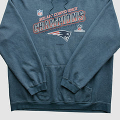 Reebok 2011 Hooded Pullover Sweatshirt - New England Patriots Pullover