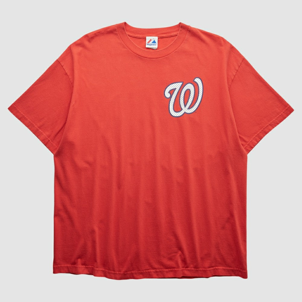 Red Washington Nationals 2000s T-shirt