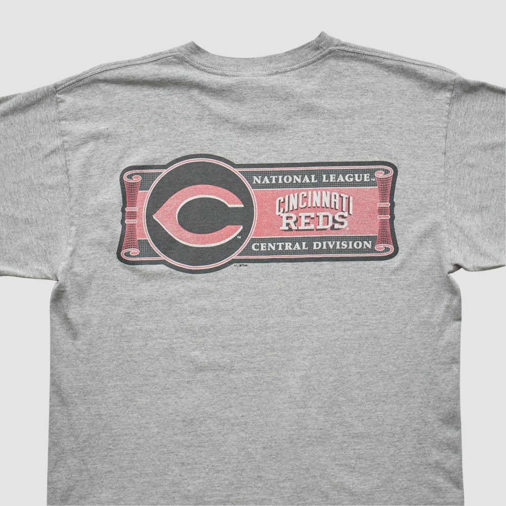 Heather Gray Cincinnati Reds Nike 2000s T-shirt