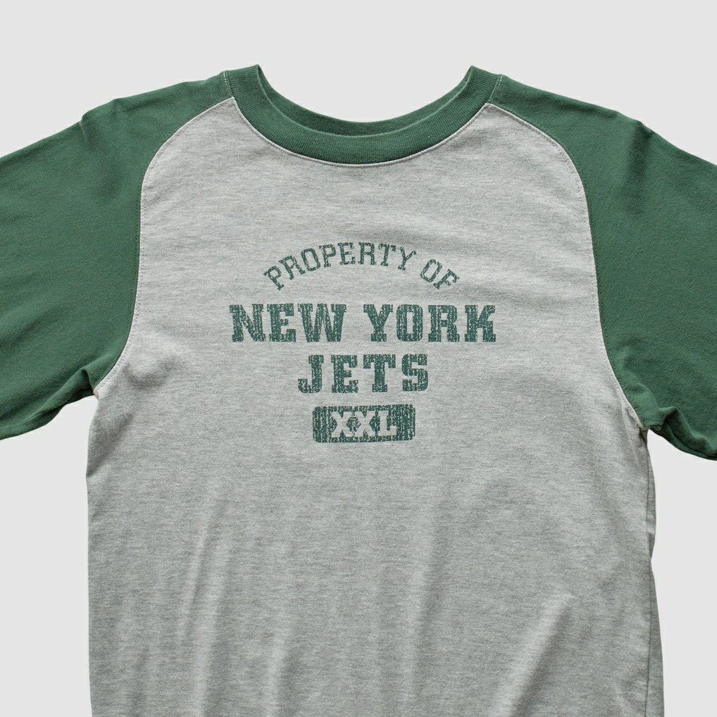 Grid Iron 2000s Long Sleeve T-shirt - New York Jets T-shirts