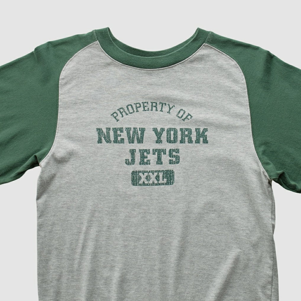 Grid Iron 2000s Long Sleeve T-shirt - New York Jets T-shirts
