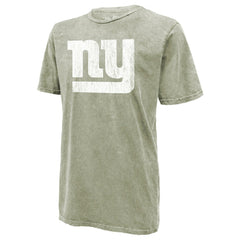 Jaxson Dart  Majestic Threads Mineral Wash Name & Number T-Shirt - New York Giants T-shirts