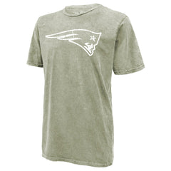 Drake Maye  Majestic Threads Mineral Wash Name & Number T-Shirt - New England Patriots T-shirts