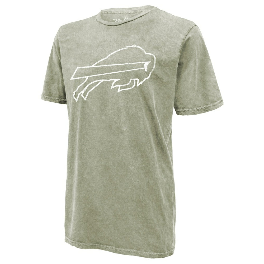 Josh Allen  Majestic Threads Mineral Wash Name & Number T-Shirt - Buffalo Bills T-shirts