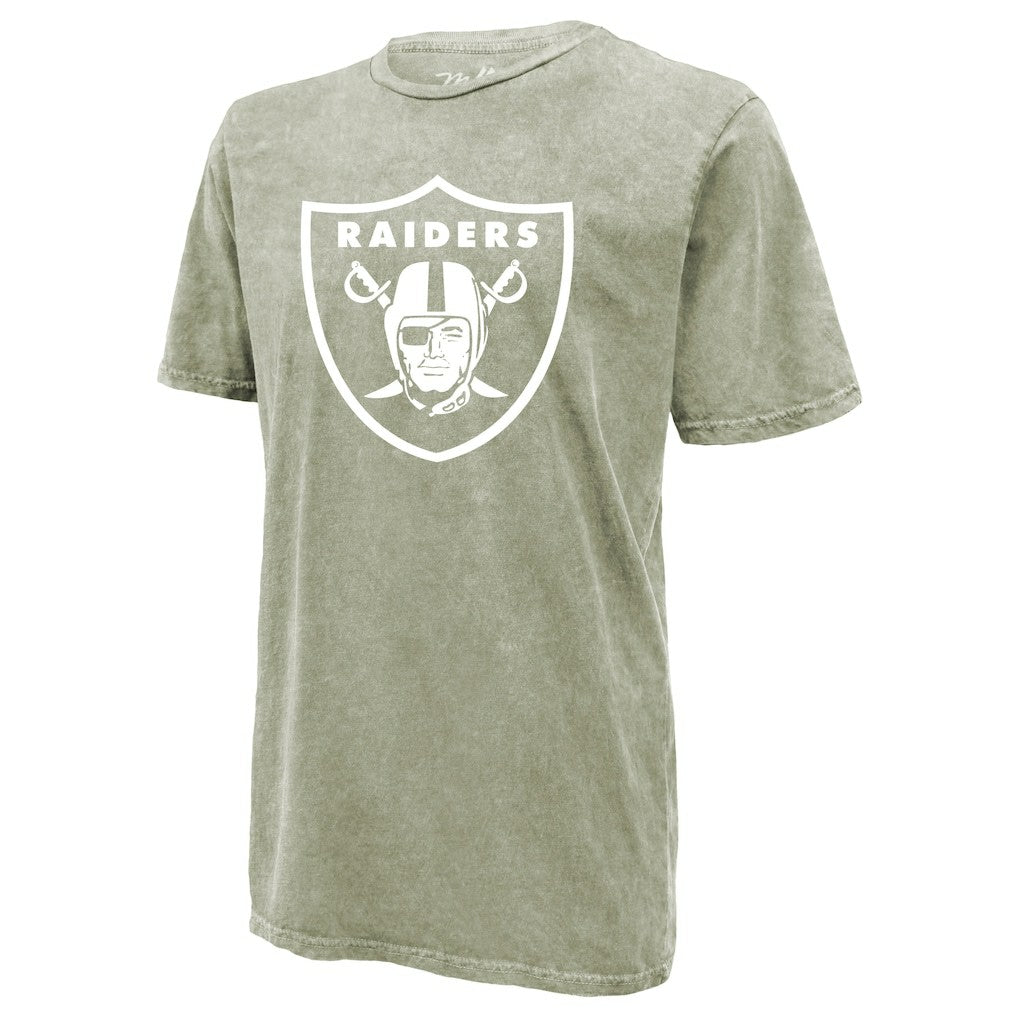 Brock Bowers  Majestic Threads Mineral Wash Name & Number T-Shirt - Las Vegas Raiders T-shirts