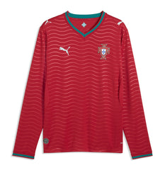 Portugal National Team 2026 Home Replica Long Sleeve Jersey