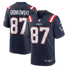 Rob Gronkowski  Team Retired Player Game Jersey - New England Patriots Jerseys