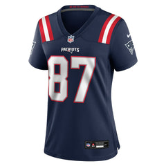 Rob Gronkowski  Women's Team Retired Player Game Jersey - New England Patriots Jerseys