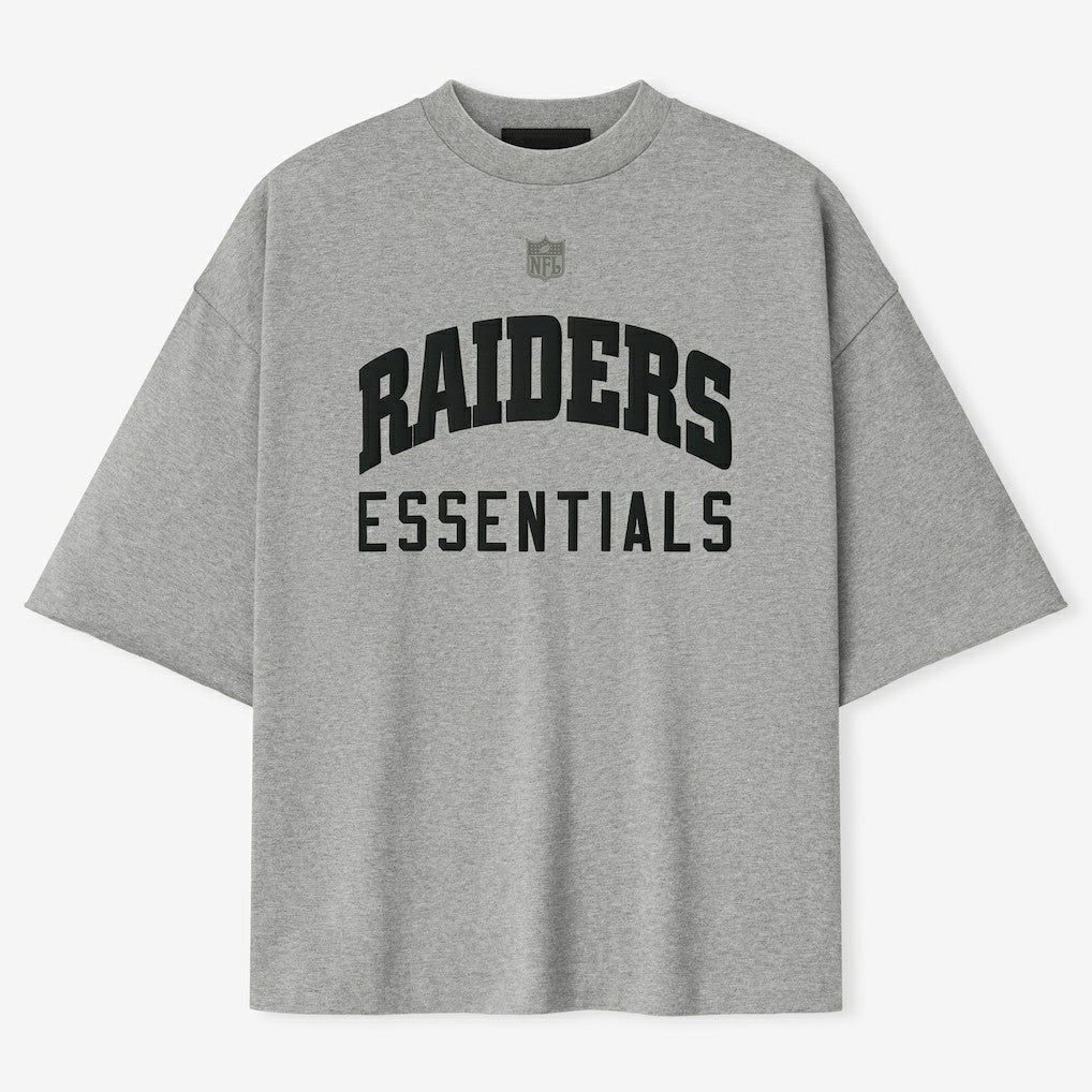 Fear of God x NFL Unisex 3/4-Sleeve T-Shirt - Las Vegas Raiders T-shirts