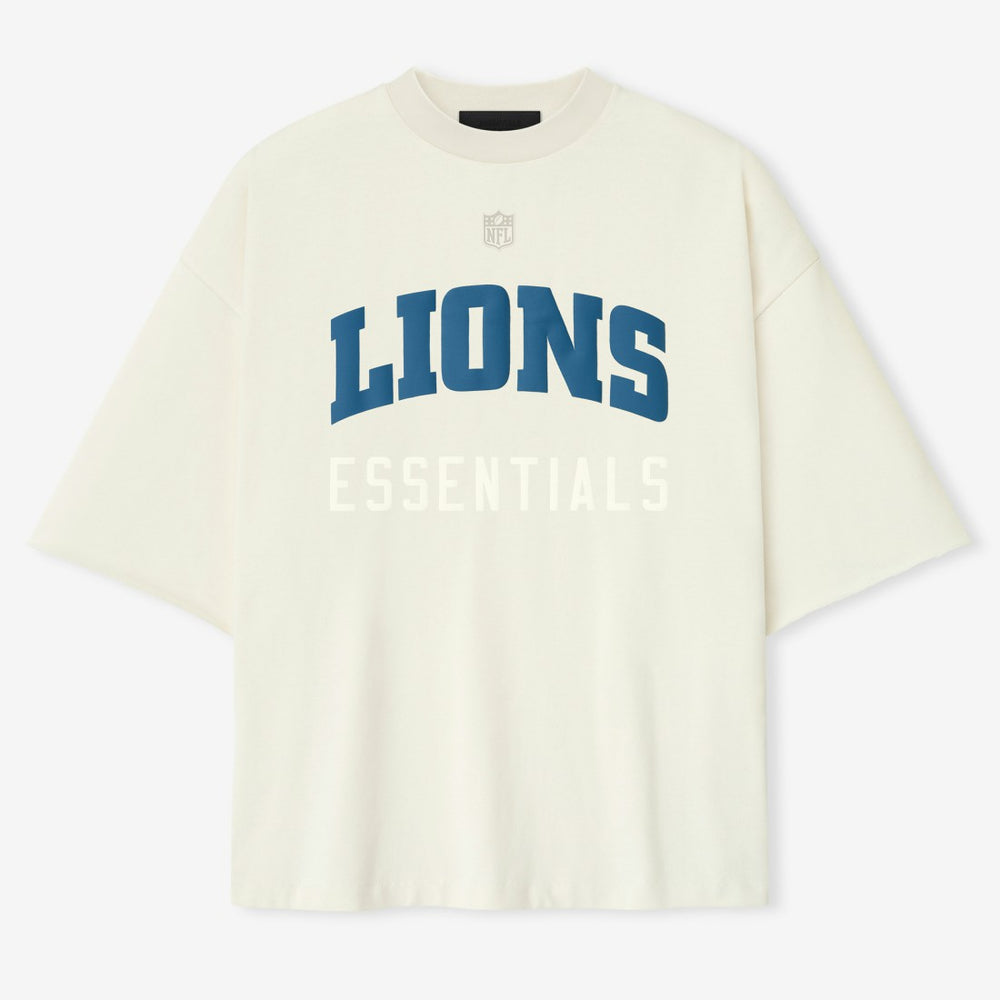 Fear of God x NFL Unisex 3/4-Sleeve T-Shirt - Detroit Lions T-shirts