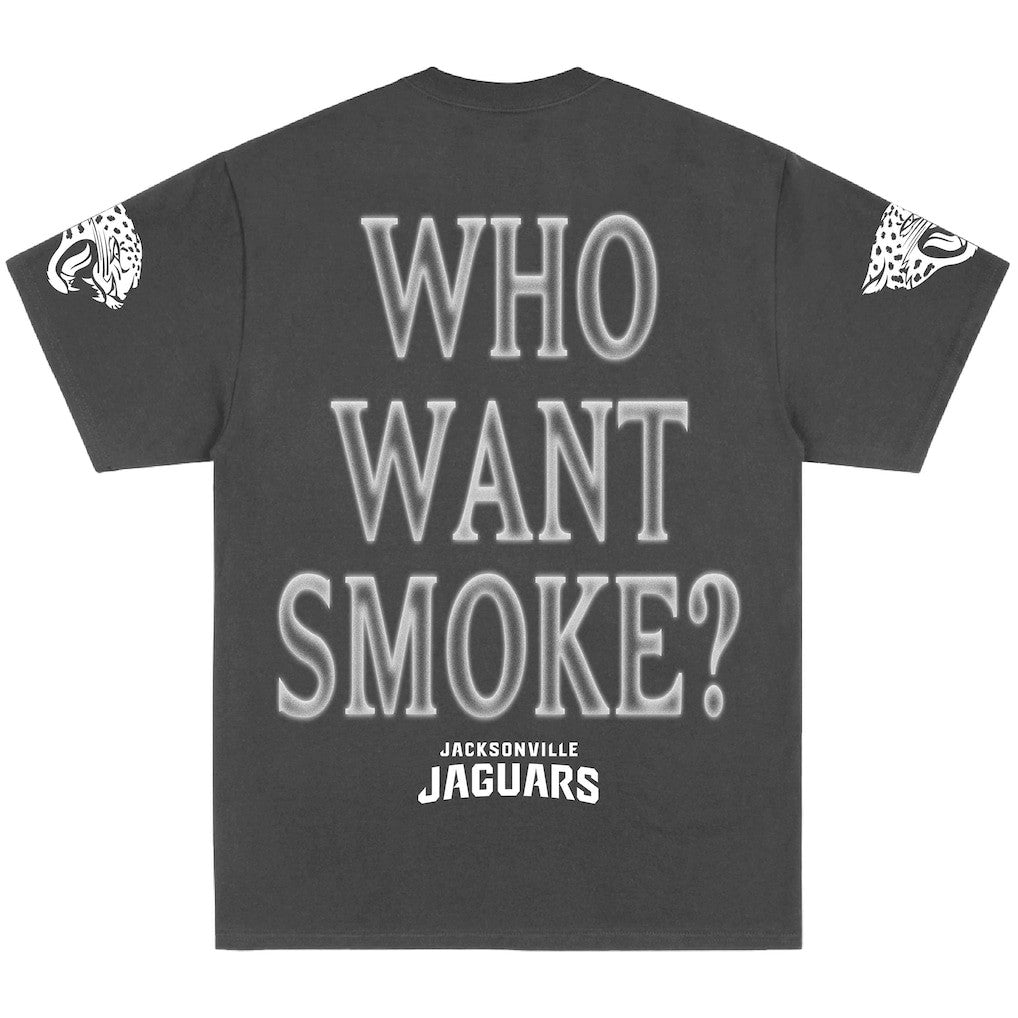 Nardo Wick Unisex Teal Smoke T-Shirt - Jacksonville Jaguars T-shirts