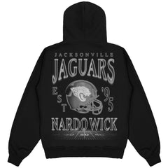 Nardo Wick Unisex Teal Smoke Hoodie - Jacksonville Jaguars Hoodies