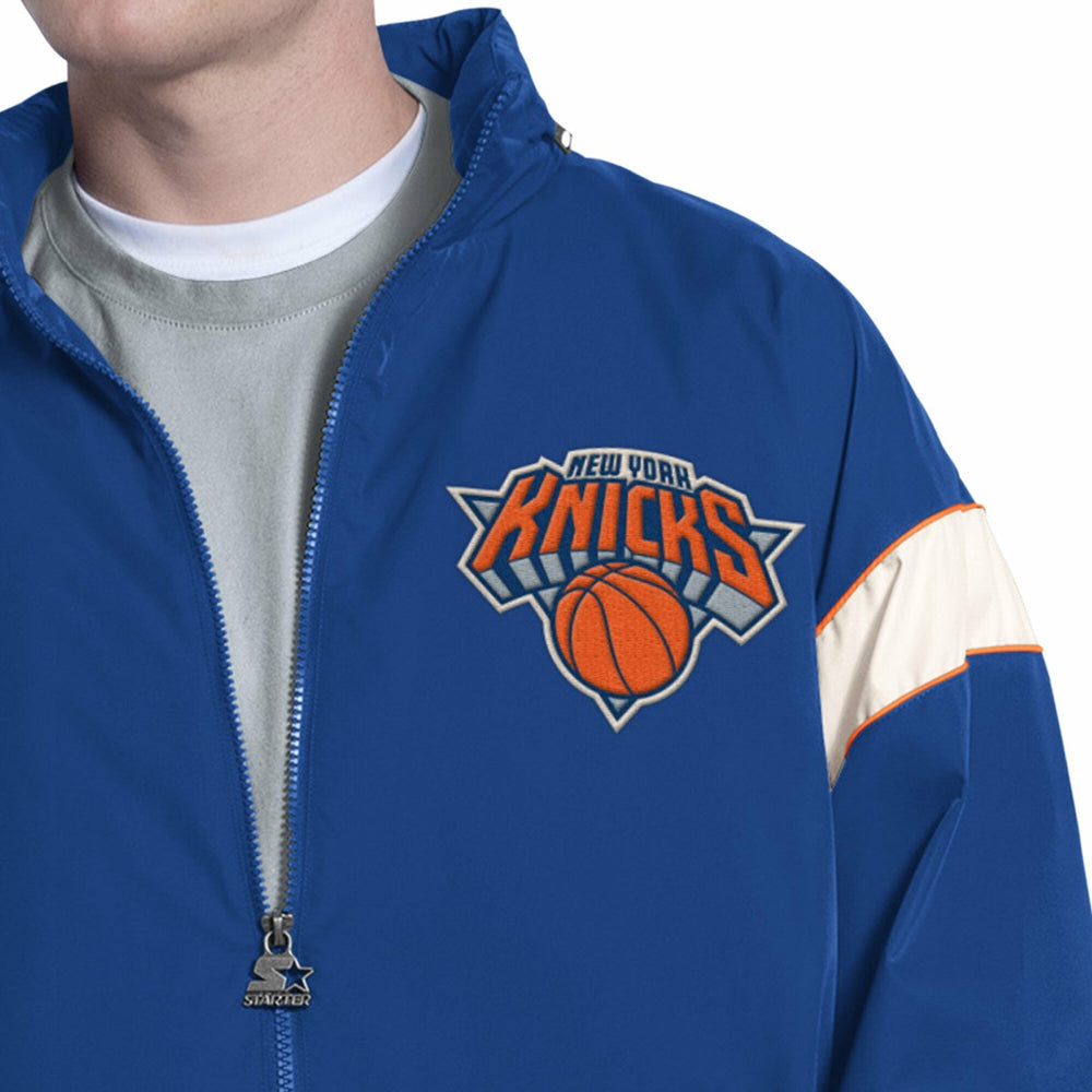 New York Knicks Starter The Gust Full-Zip Hooded Jacket