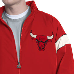 Chicago Bulls Starter The Gust Full-Zip Hooded Jacket