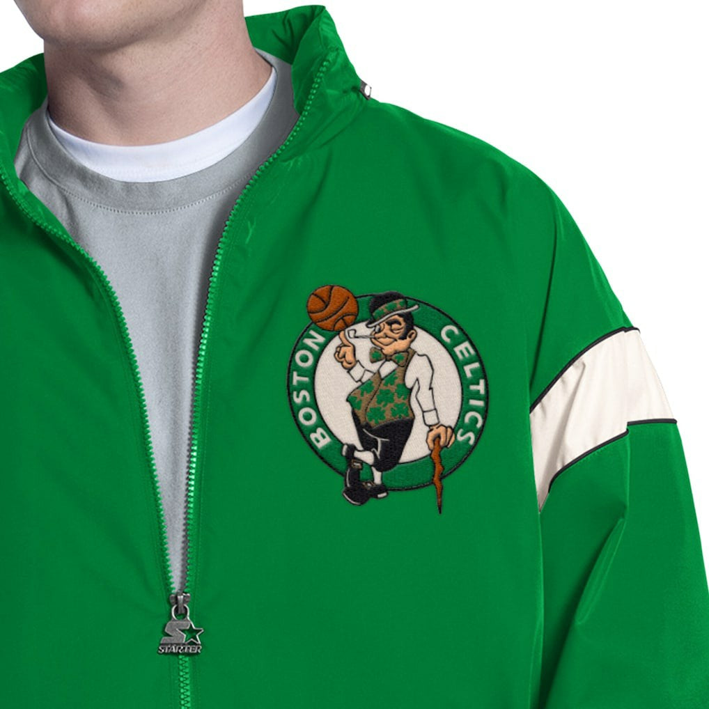 Boston Celtics Starter The Gust Full-Zip Hooded Jacket