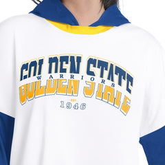 Golden State Warriors G-III 4Her by Carl Banks Women's Key Player Oversized Hooded Long Sleeve T-Shirt sale