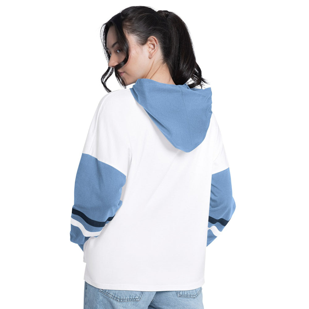 Memphis Grizzlies G-III 4Her by Carl Banks Women's Key Player Oversized Hooded Long Sleeve T-Shirt
