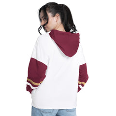 Cleveland Cavaliers G-III 4Her by Carl Banks Women's Key Player Oversized Hooded Long Sleeve T-Shirt sale