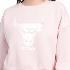 Chicago Bulls Starter Women's Pastel Boxy Sweatshirt