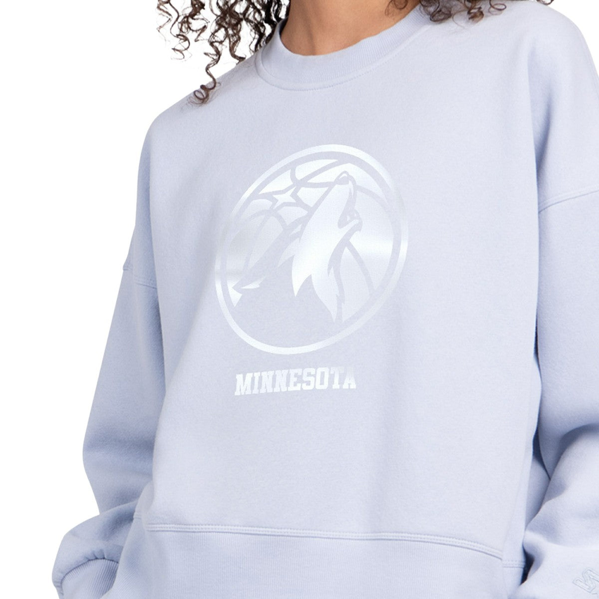 Minnesota Timberwolves Starter Women's Pastel Boxy Sweatshirt